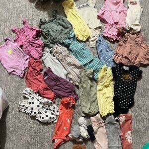 Carter's Assorted Kids Clothing Set - Pink, Yellow, Green, Blue, Black